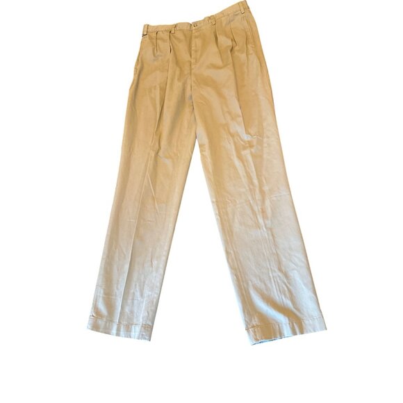 Polo Ralph Lauren Mens Tall 38x36 Classic Fit Andrew Chino Pants 100% Cotton Bei - Picture 1 of 6